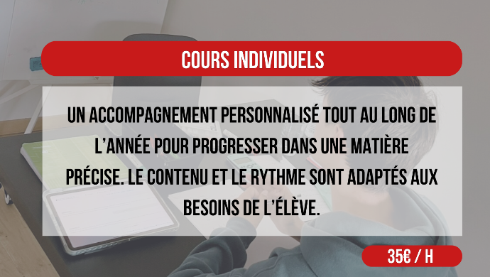 Cours individuels
