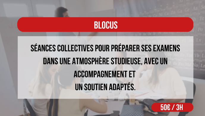 Session blocus étude